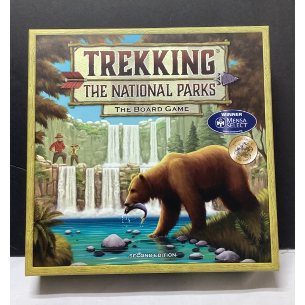 Trekking the National Parks 2nd Edition Board Game From Underdog Games